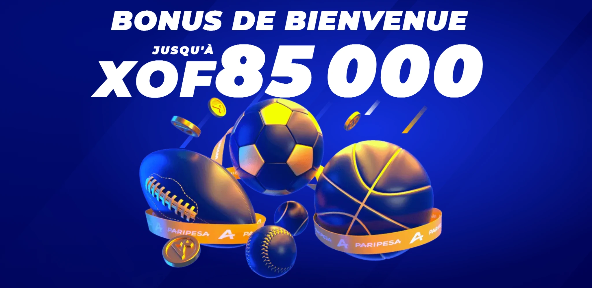 Bonus de bienvenue PariPesa Burkina Faso jusqu’à 85 000 XOF