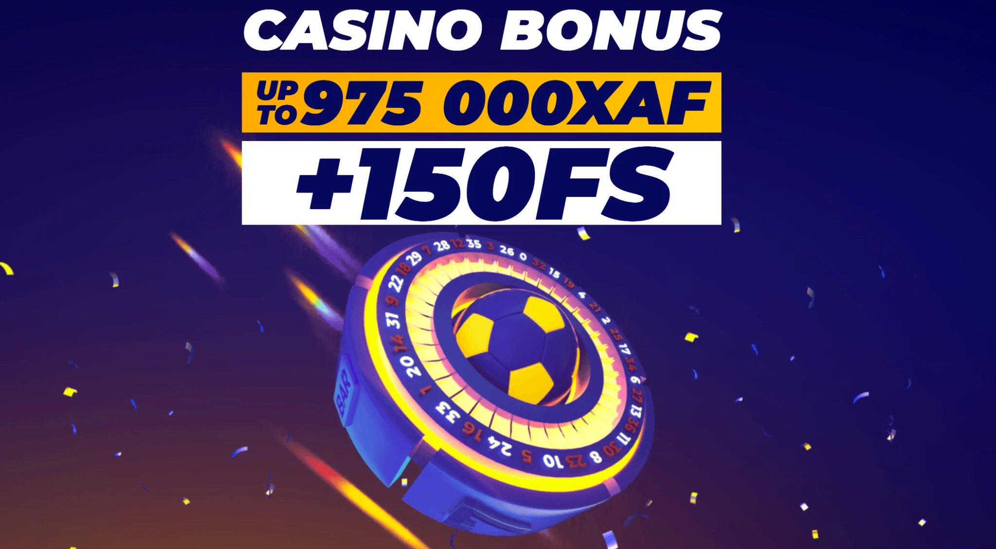 PariPesa Cameroon casino bonus up to 975,000 XAF plus 150 free spins