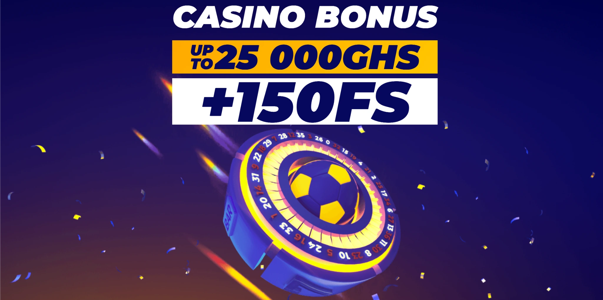 PariPesa Ghana casino bonus up to 25,000 GHS plus 150 free spins