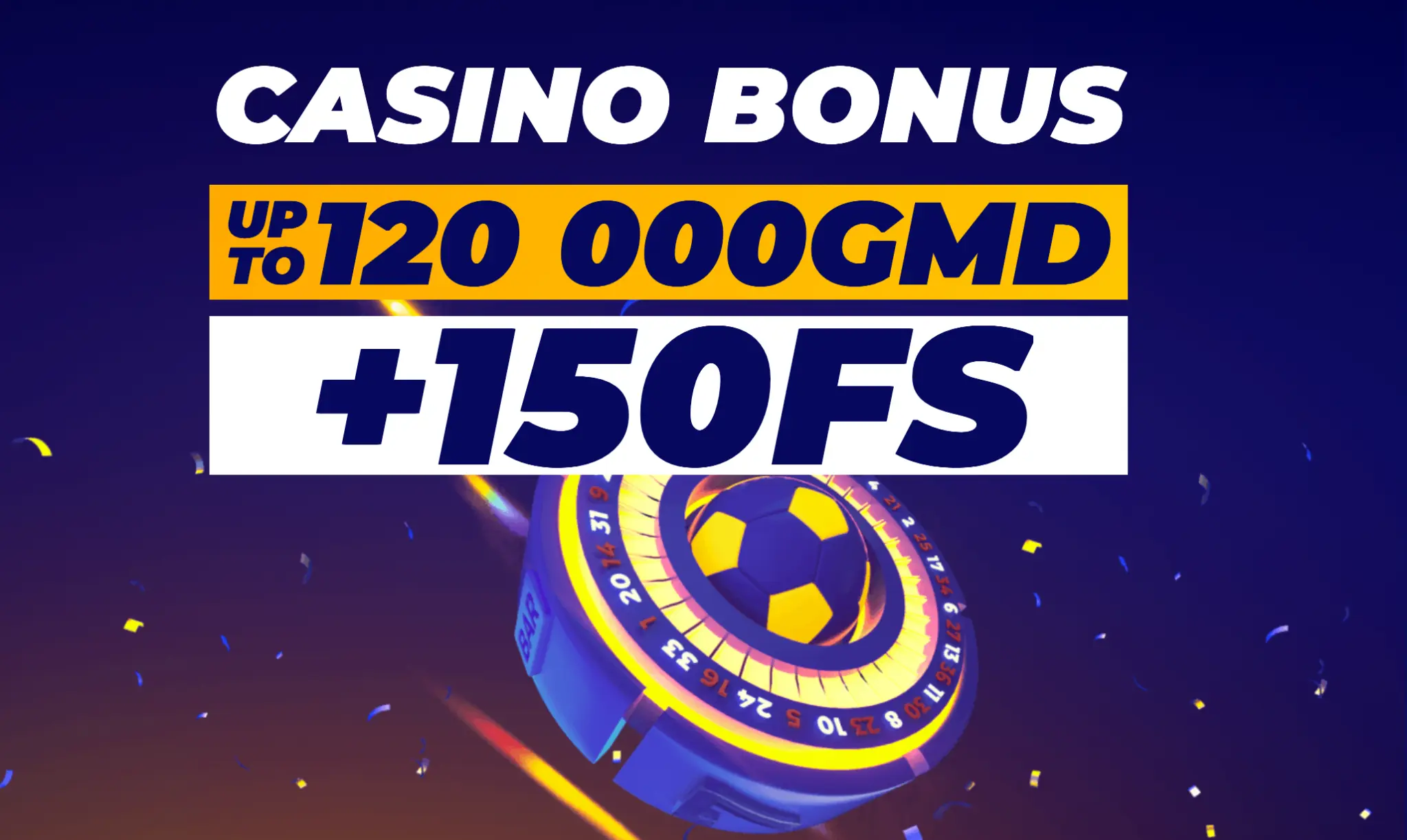 PariPesa Gambia casino bonus up to 120,000 GMD plus 150 free spins