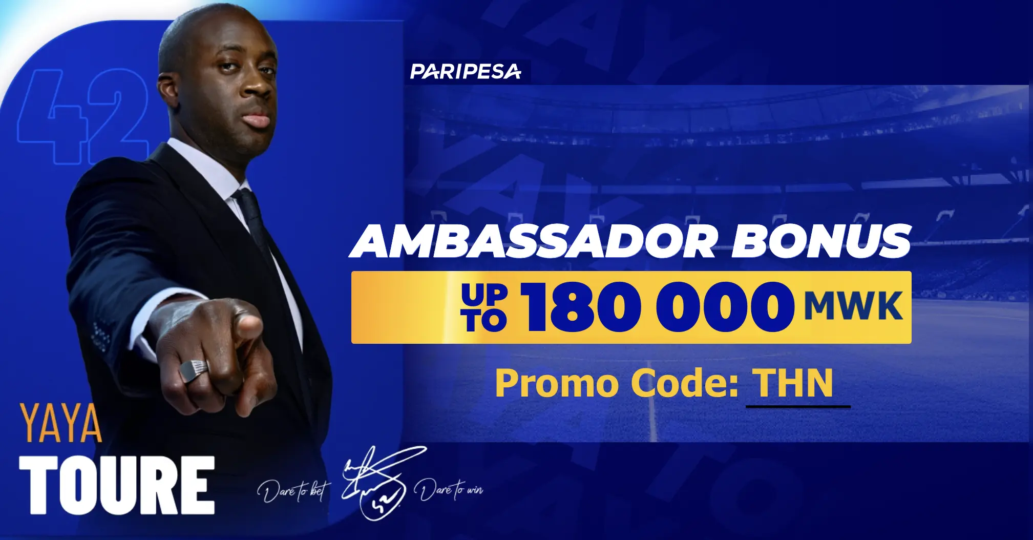 Paripesa Malawi Welcome Bonus Paripesa Malawi Sign Up bonus