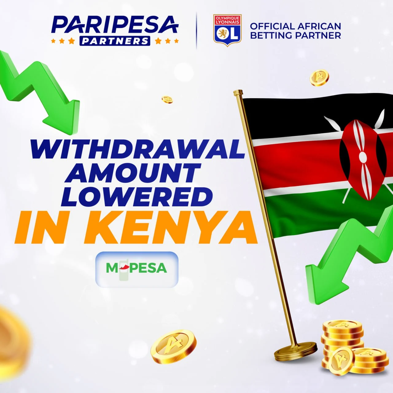 PariPesa Kenya M-Pesa withdrawal announcement