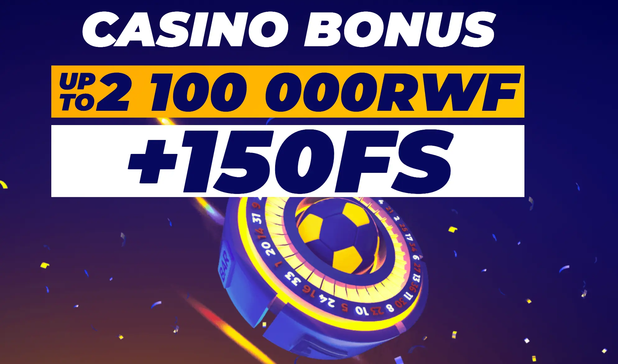 PariPesa Rwanda casino bonus up to 2,100,000 RWF plus 150 free spins