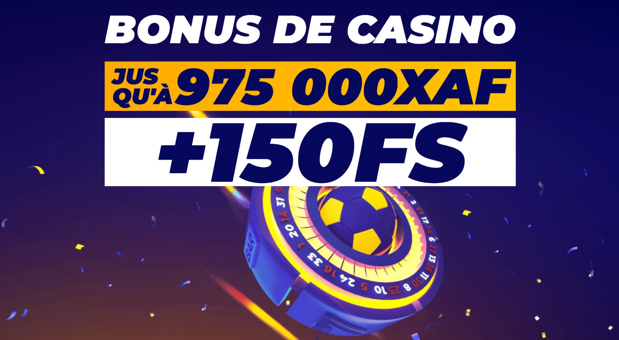 Bonus casino PariPesa Tchad jusqu’à 975 000 XAF plus 150 free spins