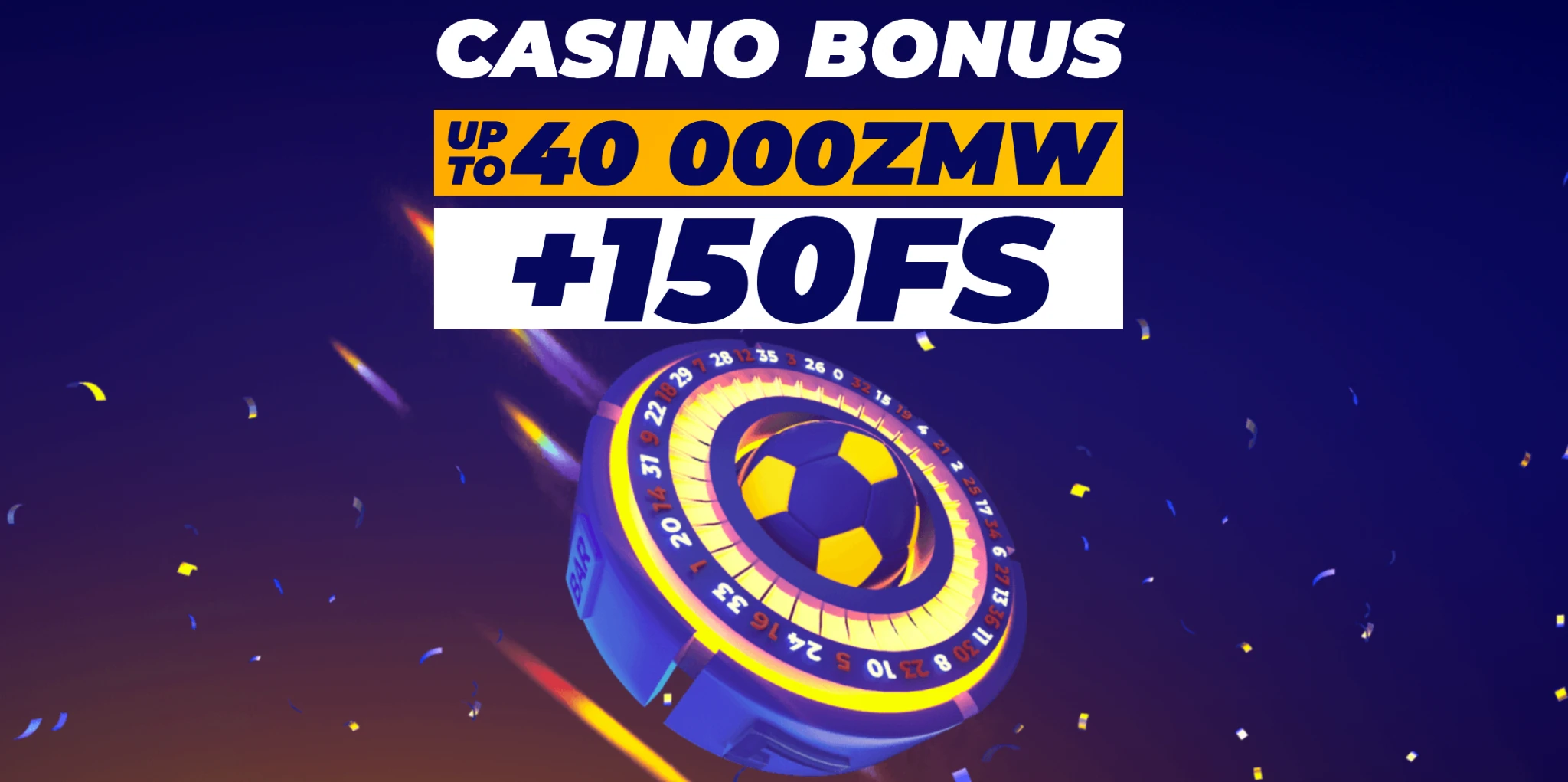 PariPesa Zambia casino bonus up to 40,000 ZMW plus 150 free spins